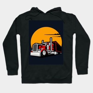 BIG RIG IN THE SUNSET Hoodie